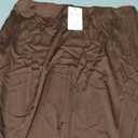ebossy Women's Elegant Long Satin Skirt Silk Dressy Hidden Elastic Waist Flared A-Line Maxi Skirts Size XXL (Coffee)