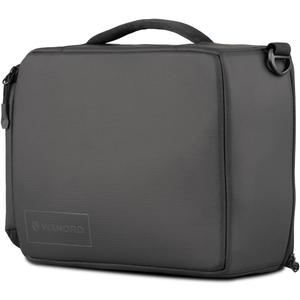 WANDRD All New Essential Camera Cube V2: Weather-Resistant Camera Organizer with Soft Grey Interior, Modular Dividers & Quick Side AccessFits PRVKE 21L Traveling Bag, Mirrorless Setup, & Accessories (Black)