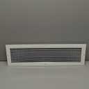 Fits 24x6 and 6x24 Duct Opening | Aluminum Eggcrate Return Air Grille | Low Noise & High Air Flow, Rust Proof Vent Cover Grill for Sidewall & Ceiling | White | Outer Dimensions: 25.75" X 7.75"