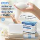 3 x QOOQ Transparent Kojic Acid Soap - Gentle Dark Spots Brightening for Face and Body with Vitamin C, Retinol, Collagen, Original Japanese Complex - Vitamin E, Shea Butter, Castile Olive Oil(120g*2)