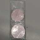 Qeuly 3 Pack Eyelash Case, Circle lash Packaging Case with Makeup Mirror, Eyelash Storage Empty Box with False Eyelash Holder for Women and Girls (Rose Gold)