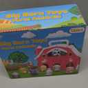 Farm Animals Big Barn Toy for 1 2 3 Year Old, Toddler Educational Montessori Toys, Farm Pretend Playset with Barn & Farmer, Christmas Birthday Easter Gift for Toddler Baby Boys Girls 1-3 Years