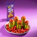Takis Fuego Hot Nuts 15.02 oz Bag, Hot Chili Pepper & Lime Flavored Spicy Double-Crunch Peanuts