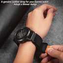 Compatible With Garmin Watch Band, Super Rugged Nylon Sports Strap With Woven Loop Design, For Fenix/Forerunner/Approach/MARQ/Quatix/D2 Series Tough Replacement Band For Men