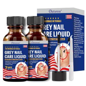 Multi-Purpose Nail Repair, Nail Solution with Tea Tree Oil for Discolored and Damaged NailsPlant Drops for Nails CareDiscolored and Damaged Nails (2PCS)