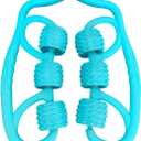 SYBDZSWJ Leg Massager Muscle Relaxation Stretching Roller, 6 Wheels, Circular, for Fat Loss & Slimming