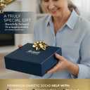 Pembrook Bamboo Viscose Diabetic Socks for Women & Men - 6 Pairs Ankle Socks for Swollen Feet | Neuropathy Socks (Black)