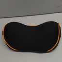 SPRFUFLY Really Comfy Car Headrest Pillow, Car Pillow for Driving with Adjustable Strap, Space Memory Foam Neck Pillow, Breathable Removable Cover - Travel Neck Pillow(Lightorange Side Rope)