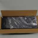 Cable Management Under Desk, 25.3'' No Drill Desk Cable Management Tray with Clamp, Metal Cord Organizer for Standing Desk, Computer Wire Management for Home Office & Gaming Setup, Black