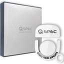 Glass Mouse Skates for Logitech G PRO X Superlight 2  Super-Round Edges, Fuji White (1 Set)