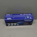Brother Genuine TN229XLBK Black High Yield Printer Toner Cartridge - Print up to 3,000 Pages(1)