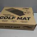 Golf Mat Folding 3 in 1 Turf Victorem - 17x39 Inch With Golf Towel Included