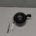 Rechargeable Dental Ultrasonic Cleaner, 180ML Denture Cleaner Machine, Dental Cleaning with 3 Modes, Black