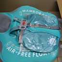 Mambobaby Float with Canopy Size Improved Non Inflatable Infant Baby Pool Float Smart Mambo Float Swim Trainer Baby Swim Float Mambo Baby Float Solid Air Free Water Waist Swimming Ring, adjustable