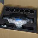 Leather Burnishing Machine | Variable Speed Leathercraft Bench Grinder, Polishing Tool, Sanding Machine, Rosewood Wheel for Leather Edge | Low Noise Motor, Standard 2x2 Inch Drum Sleeves