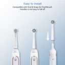 Replacement Toothbrush Heads for Oral B Braun, 8 Pack Professional Electric Toothbrush Heads, Precision Clean Brush Heads Refill Compatible with Oral-B 7000/Pro 1000/9600/ 5000/3000/8000 (8pack)
