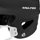 Rawlings | COOLFLO Batting Helmet with Facemask | Fastpitch Softball, 6.5" - 7.5" | One Size