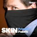 4 Pack Neck Gaiter, Cooling Breathable Face Mask UV Protection Scarf Hiking Bandana for Men/Women (Black+gray+white+blue)