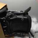 Wheelchairs for Adults Ergonomic Transport Chair Lightweight Foldable with 12-inch Big Wheels for All Terrains Travel Wheelchair with Removable Cushion