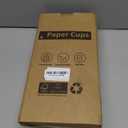 RACETOP 12 oz 50 pack Disposable Paper Coffee Cups with Lids and Sleeves