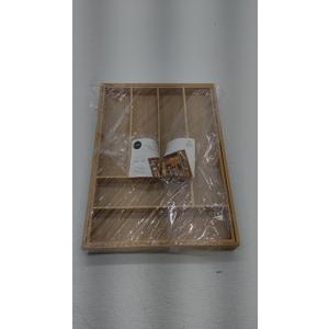 Core Bamboo Large Expandable Flatware Tray 18x13x2.1