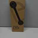 ABLECARE 2 Pack 16 Inch Elderly Heavy Duty Shower Handle, Seniors Grab Bars for Bathtubs, Suction Cup Removable Handrails, Safety Bathroom Grip for Handicap (Light Gray)