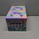 2 x 30 Colors Tie Dye Kit, Tie Dye Set for Kids, Pre-Filled Tye Dye Bottles, Non Toxic Permanent Fabric Dye Art Set, Easy DIY Fabric Art - Create Fun (30 Colors)