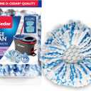 O-Cedar Genuine RinseClean Deep Clean Spin Mop Head Replacement (1-Pack) | 40% More Cleaning Power | Microfiber Refill | Machine Washable | Compatible with O-Cedar EasyWring RinseClean Spin Mop System