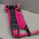 Hurtle 3-Wheeled Scooter for Kids - Wheel LED Lights, Adjustable Lean-to-Steer Handlebar, and Foldable Seat - Sit or Stand Ride with Brake for Boys and Girls Ages 1yr old + (Pink)