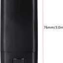 20 Pack 15ml Empty Deodorant Containers Oval Lip Balm Tubes 0.5 oz Plastic Deodorant Tubes Refillable Oval Twist-Up Tubes BPA-Free for DIY Homemade Crayon Chapstick Lotion Sticks Vials(Black)