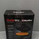 Mueller Heart 5 Waffle Maker, Waffle Iron, Adjustable Browning Control & Nonstick, Cool Touch Handle, Easy to Clean, Small Kitchen Appliances