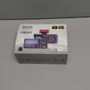 3 Channel 4K Dash Cam with 5GHz WiFi & APP Control, 4K+1080P+1440P Dash Cam Front and Rear Inside with 64GB Card, Dash Camera for Cars with Night Vision, Loop Recording, 24H Parking Mode, G-Sensor