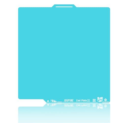 New Upgraded OMG Cool Plate for Bambu Lab A1/X1/X1C/P1P/P1S/P2S, 257x257mm Thicker Magnetic Bamboo Build Plate with Supertack Smooth Surface, Easy Release 3D Printer Hotbed for PLA PETG Printing