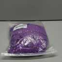 AFAVOM Women's Lyrical Dance Costume Sequin Flower Lyrical Dress Asymmetric Flowy Tulle Skirt Contemporary Dance Costumes (Medium, Purple)