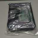 12 Packs Clear Pvc Clear Hard Shell Zipper Case Toy Organizer Bags Toiletry Bags for Home Daily Storage, Toy Storage and Makeup Storage Bag