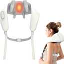 Shoulder Massager with Heat for Pain Relif, Cordless and Shiatsu Deep Tissue Kneading Massager Anywhere Use