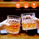 12 Sets Plastic Whiskey Glasses 14 oz Unbreakable Whiskey Drinking Glasses Old Fashioned Cocktail Cups Plastic Water Tumblers Clear Wine Cup Shatterproof Short Tumbler for Indoor Outdoor