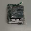 24pcs Butt Hinges Black Door Hinges, 1.5" x 1.3" Cabinet Door Hinge, Flat Folding Box Hinges for Jewelry, Wooden Box, Small Cupboard Furniture Hinges