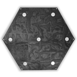 Sky High Bull's-Eye Hexagon LiDAR Ground Control Points (GCPs)