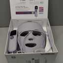 Shark CryoGlow LED Face Mask with Under-Eye Cooling, Anti-Ageing & Blemish Repair, Red & Blue LED, Infrared Light Therapy, USB-C, Remote Control, Storage Bag, Lilac Chill, FW312PL