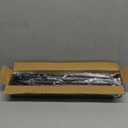 Black Shower Curtain Rod 31 to 80 Inch,1 Inch Diameter Adjustable Spring Tension Stainless Steel Telescoping Rod,Easy Install,No Rust