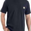 Carhartt Men's 103296 Relaxed Fit Workwear Pocket T-Shirt (Large Big Tall, Navy)