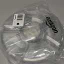 Plasticpro 6 Sectional Round Plastic Serving Tray/Platter (4, Clear)