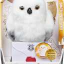 Wizarding World Harry Potter, Enchanting Hedwig Interactive Owl with Over 15 Sounds and Movements and Hogwarts Envelope, Kids Toys for Ages 5 and up, One Size
