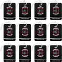 2 x 12 Pcs Diabetic Supplies Luggage Tag Medical Alert Equipment Zipper Pull Bag Tag, 2.75 x 4 Inch