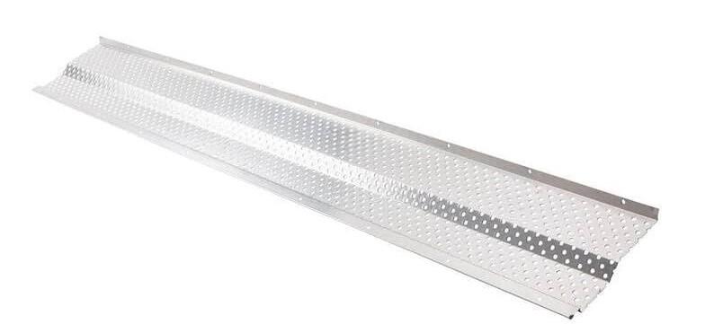Titan 3 ft. Aluminum Mesh Gutter Guard for Gutter Splash Guard, Splash Block for Downspout Diverter or Splash Block, Fence Edging