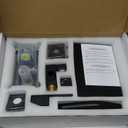 Shower Faucet Set Rain Shower System Matte Black with High Pressure 8-Inch Shower Head Handheld Square Shower Head Bathroom Luxury Rain Shower Faucet Shower Complete Combo Kit Wall Mounted