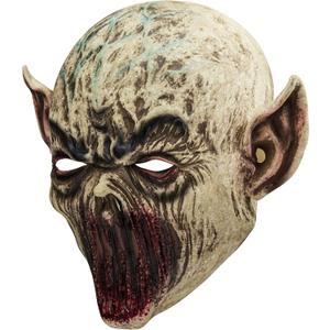 Spooktacular Creations Scary Halloween Zombie Mask, Full Head Horror Alien Ghost Devil Face Mask, Creepy Latex Monster Cap Masks for Adult Cosplay Halloween Costume Accessory, Party Dress Up