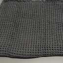 AMOAMI Upgraded Dark Grey Waffle Bath Mat4