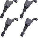 UF491 UF645 Ignition Coil For Buick Lacrosse Regal Verano,For Chevy Orlando Captiva Cobalt Equinox HHR Malibu,GMC Terrain,Pontiac G5 G6 Solstice,Saturn Aura Ion Sky Vue 2.0L 2.2L 2.4L,Set Of 4